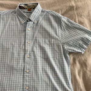 Men's Blue Checkered Shirt